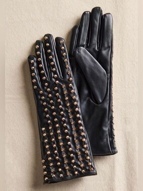 Free People Studded Gloves